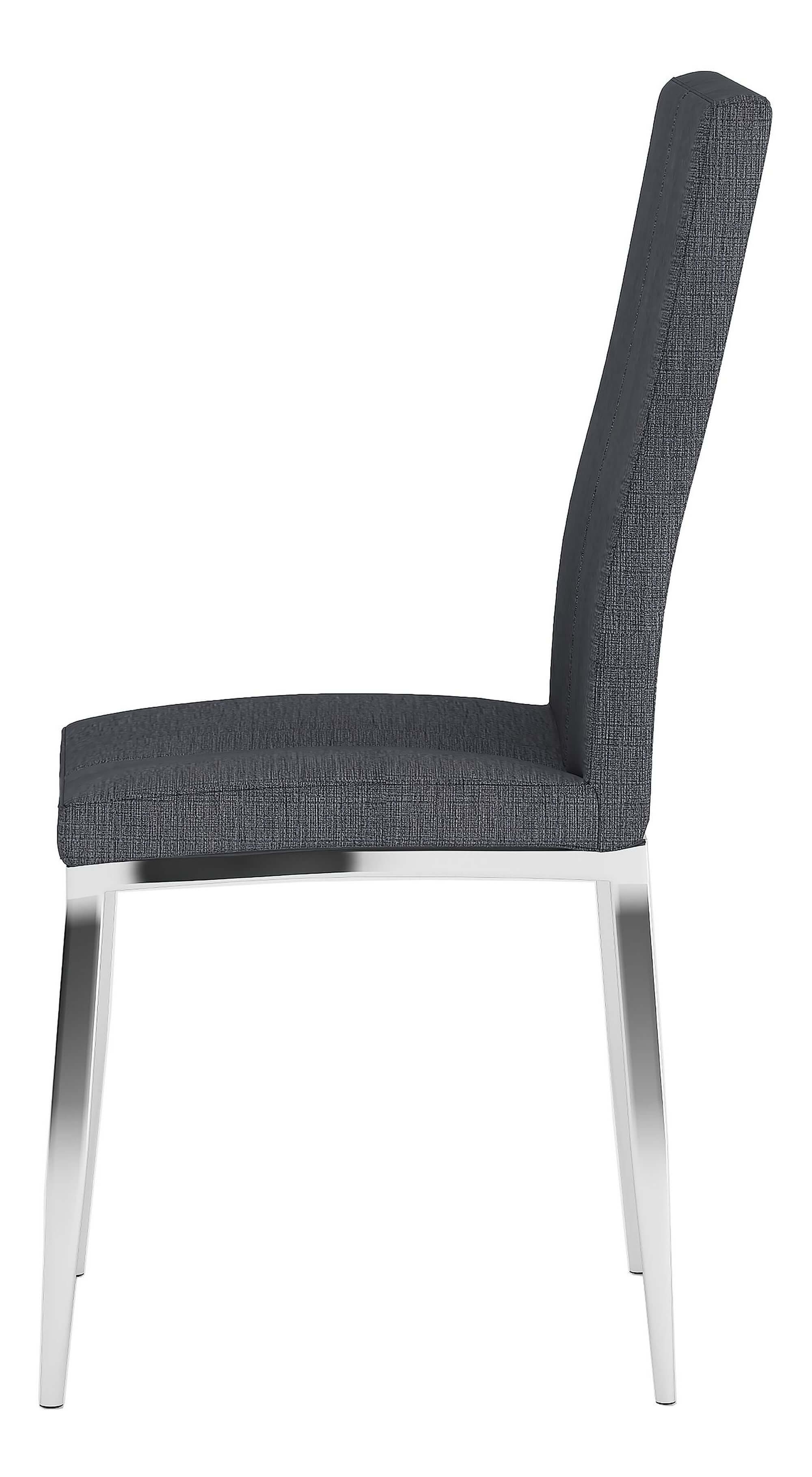 Abigail Curved Back PU Side Chair