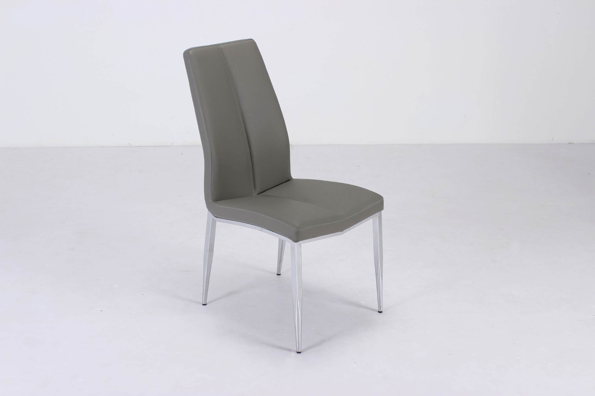 Abigail Curved Back PU Side Chair