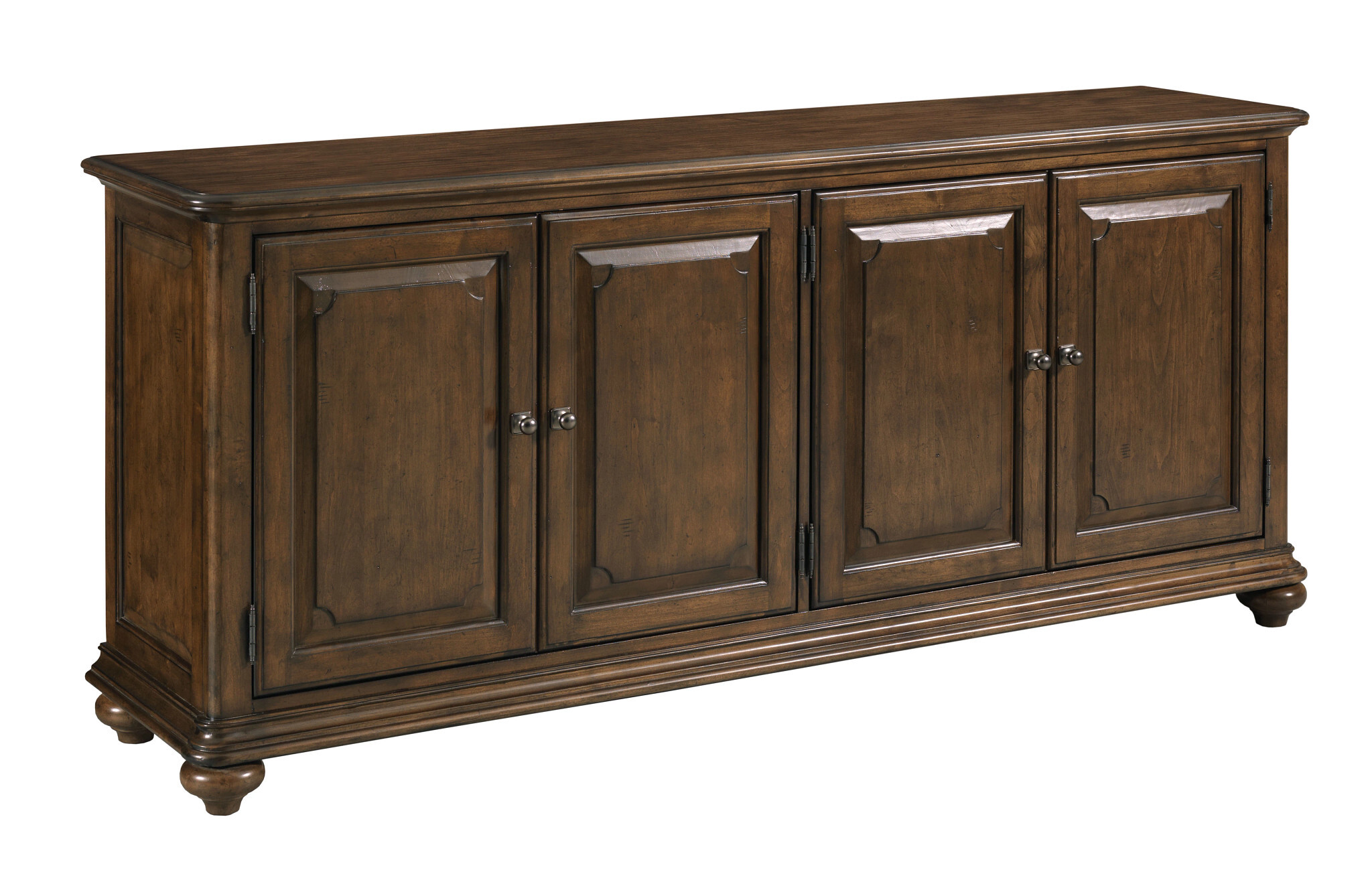 Commonwealth Corso Round Wood/Glass Coffee Table Set