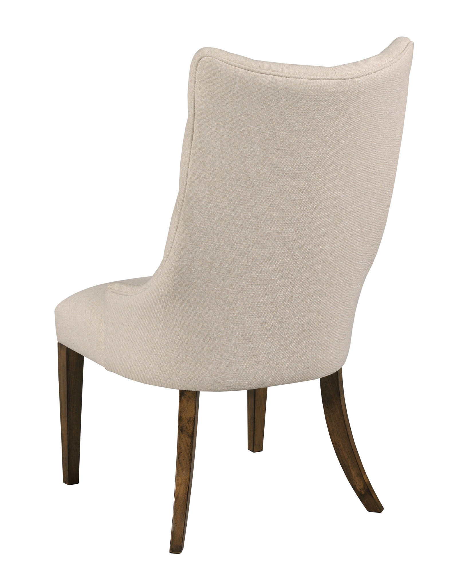 Commonwealth Higgins Wood/Fabric Upholstered Host Chair
