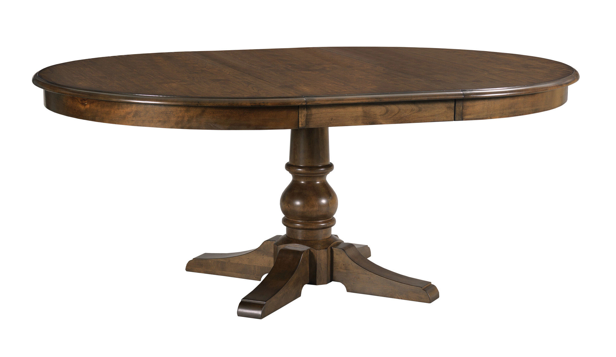 Commonwealth Byron Round Wood Extendable Dining Table