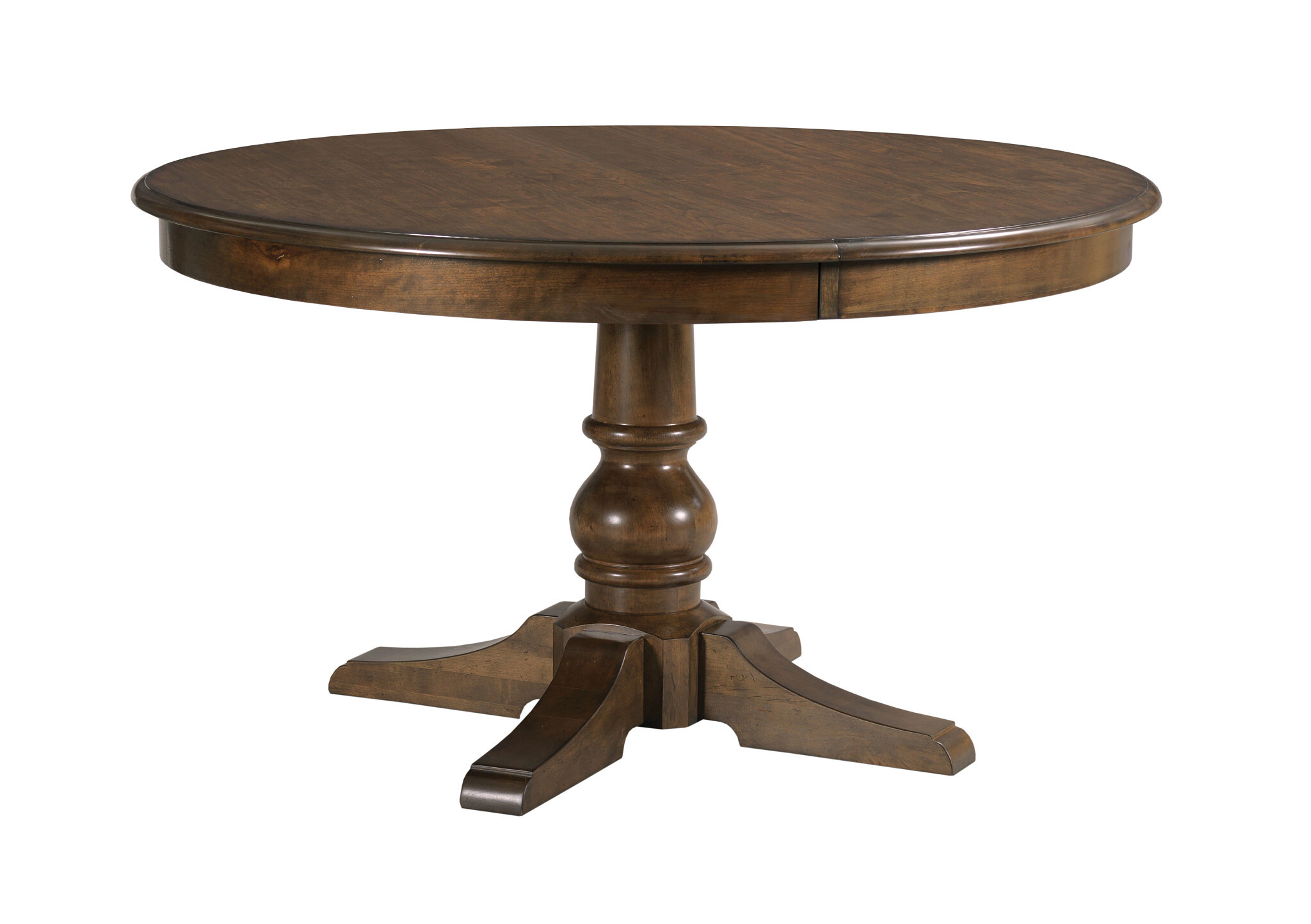 Commonwealth Byron/Renner Round Wood Extendable Dining Room Set