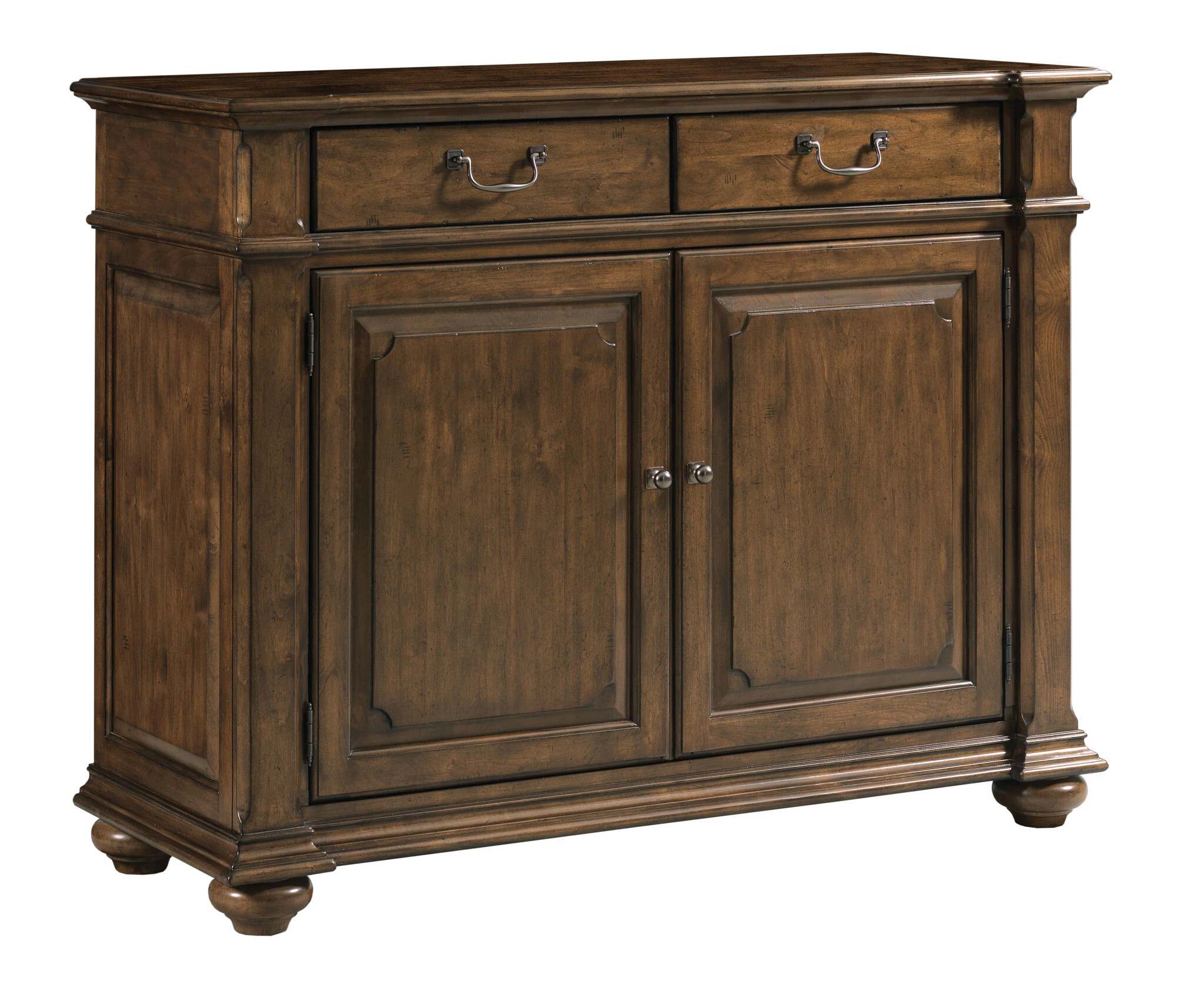 Commonwealth Byron/Renner Round Wood Extendable Dining Room Set