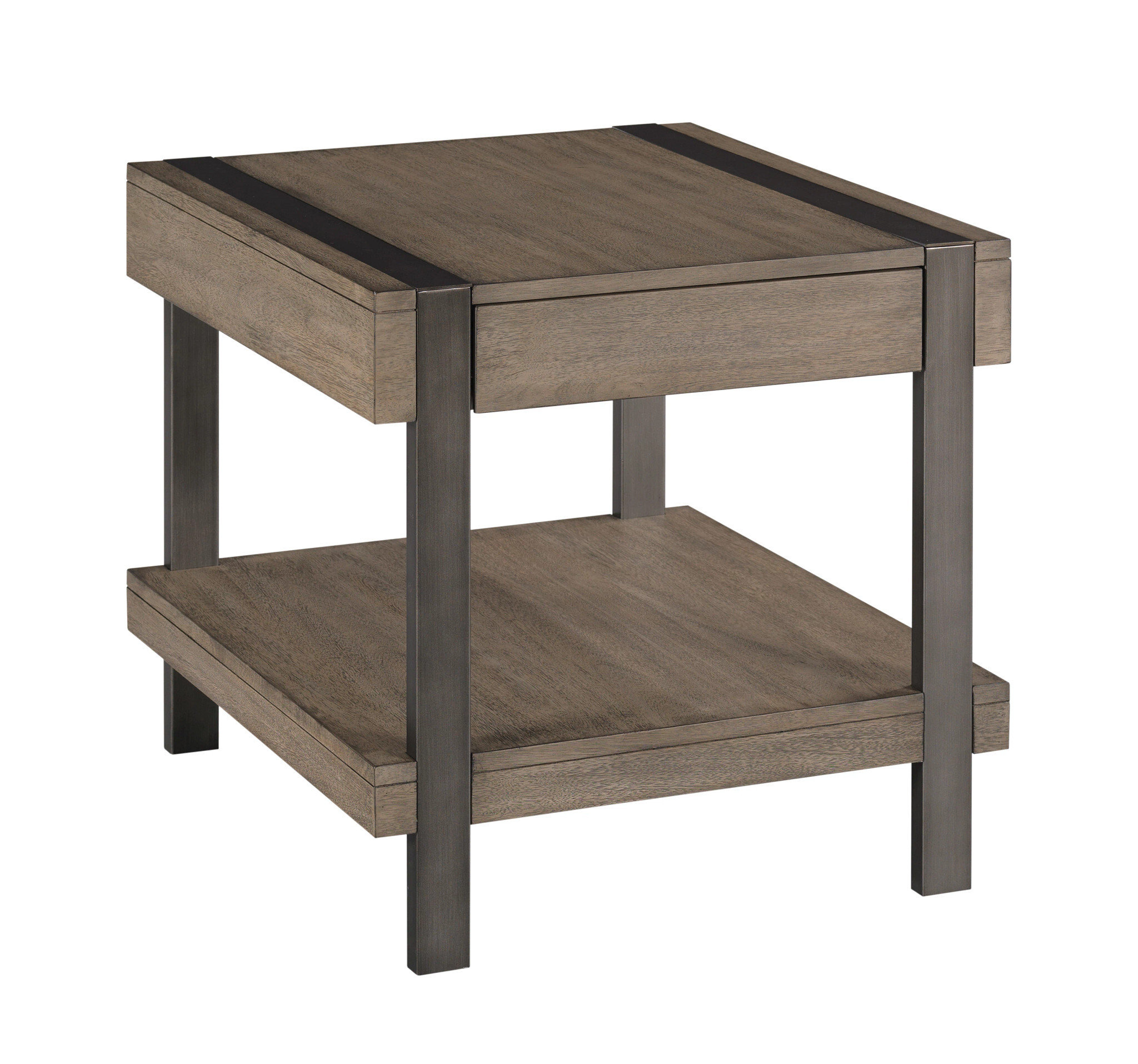 Hammary Living Room Drawer End Table