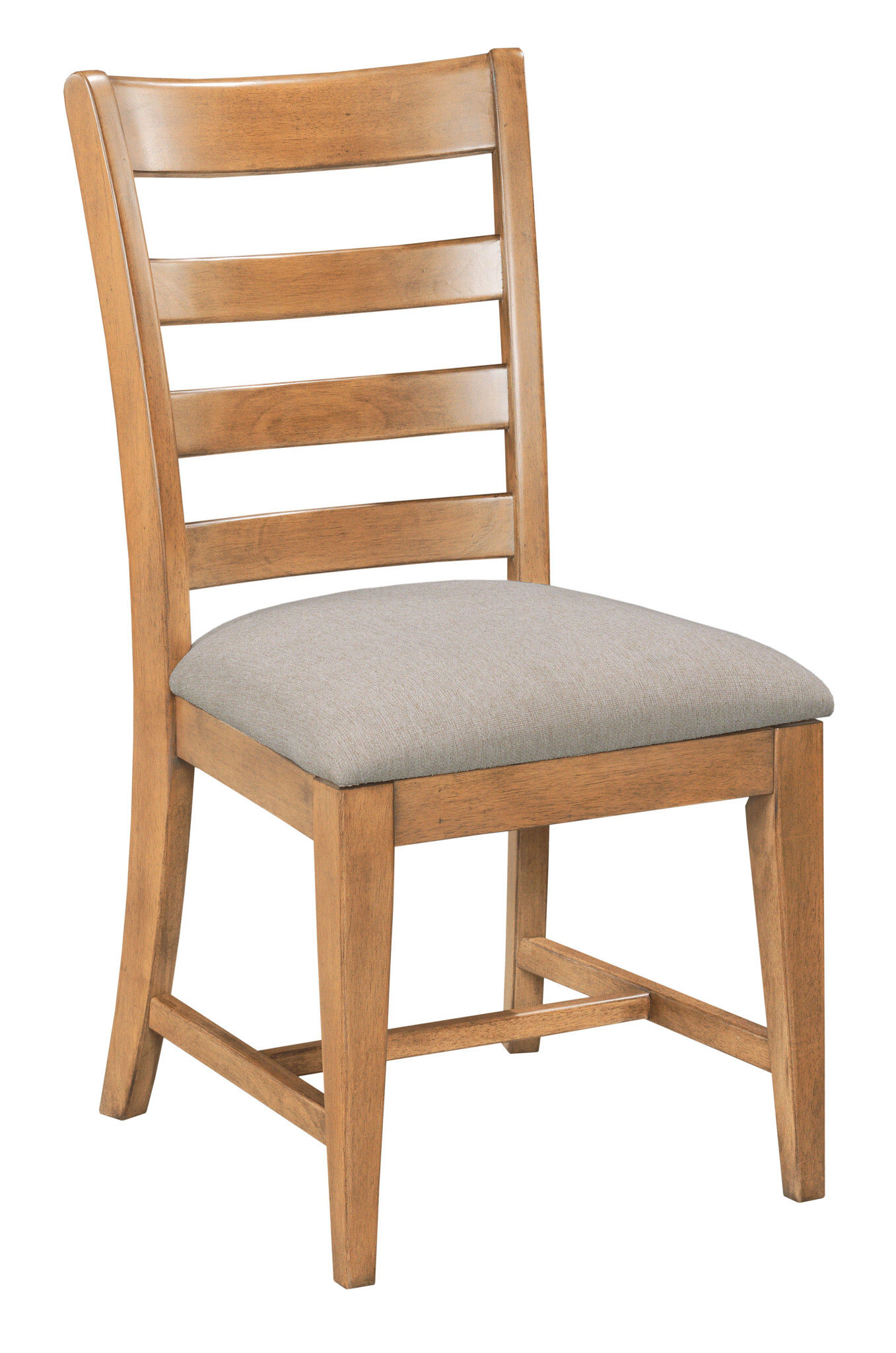 Kafe W54-inch Round Wood Quad Dining Room Set