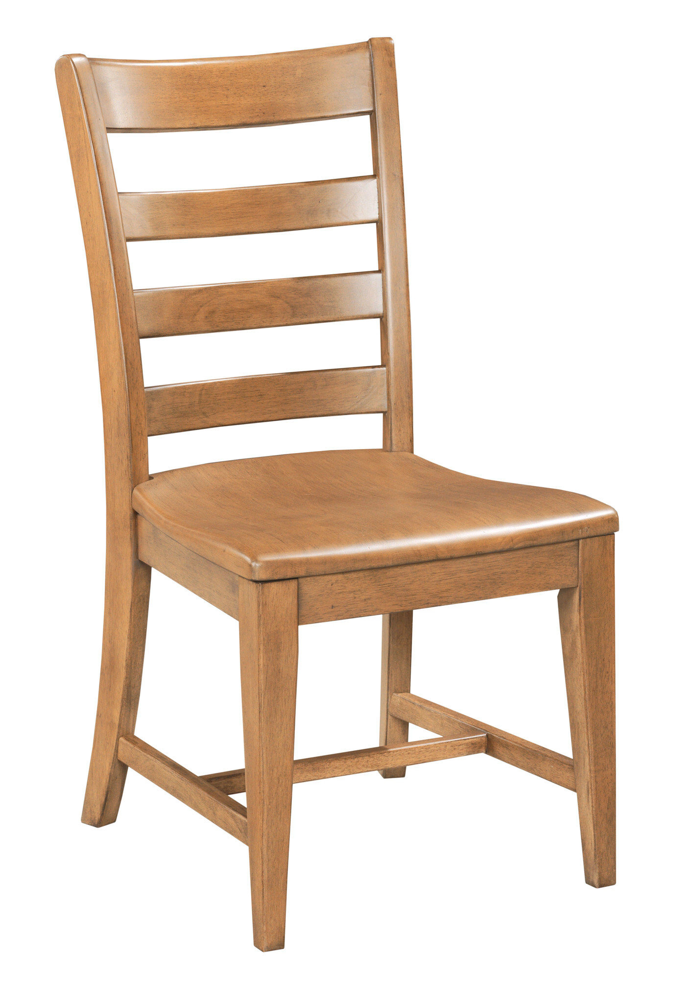 Kafe Ladder Wood/Fabric Back Chair