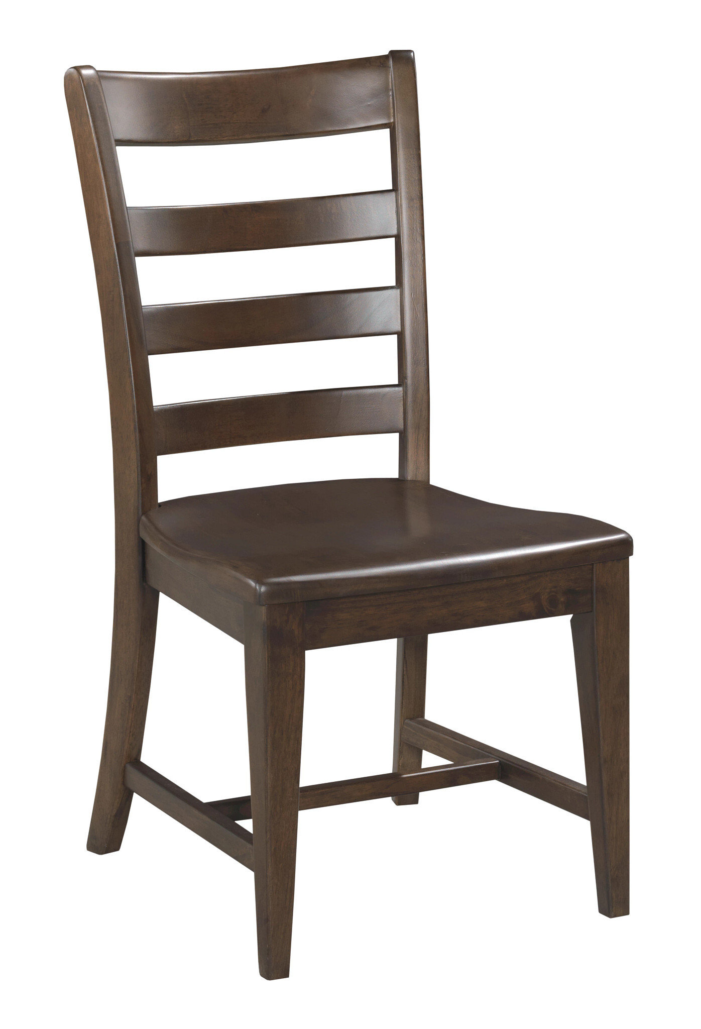Kafe Ladder Wood/Fabric Back Chair