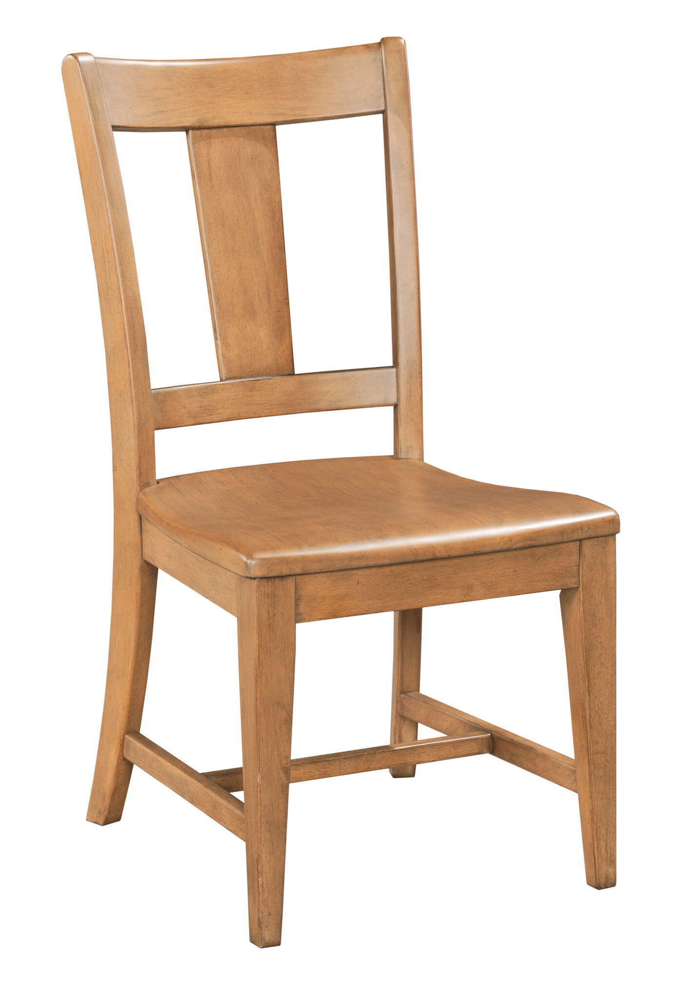 Kafe W54-inch Round Wood Quad Dining Room Set