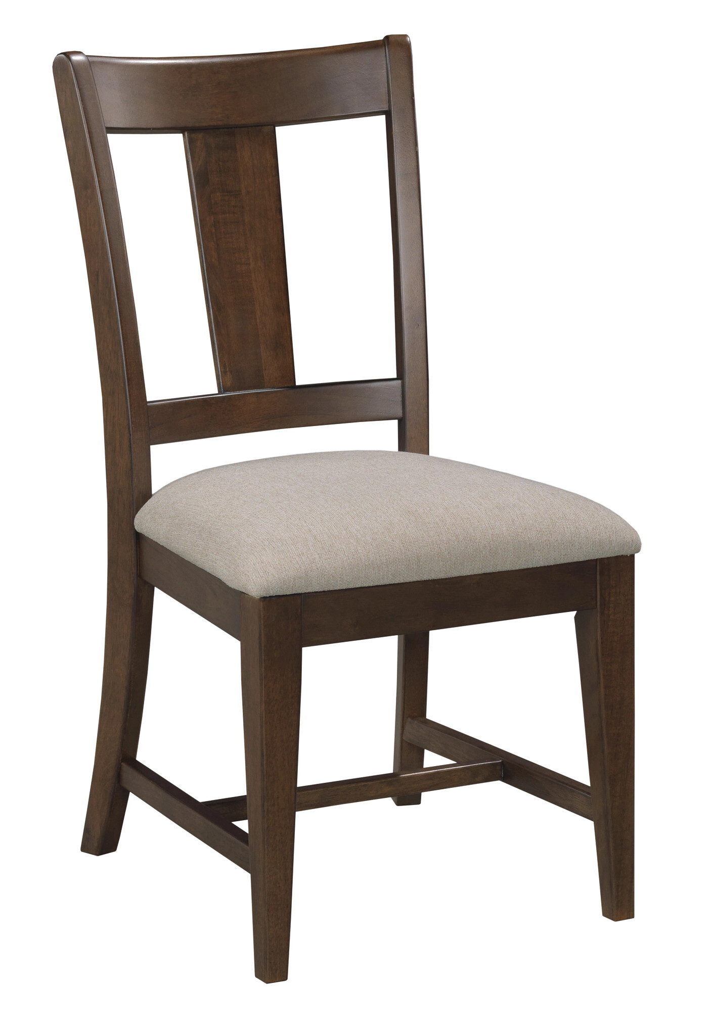 Kafe W54-inch Round Wood Quad Dining Room Set