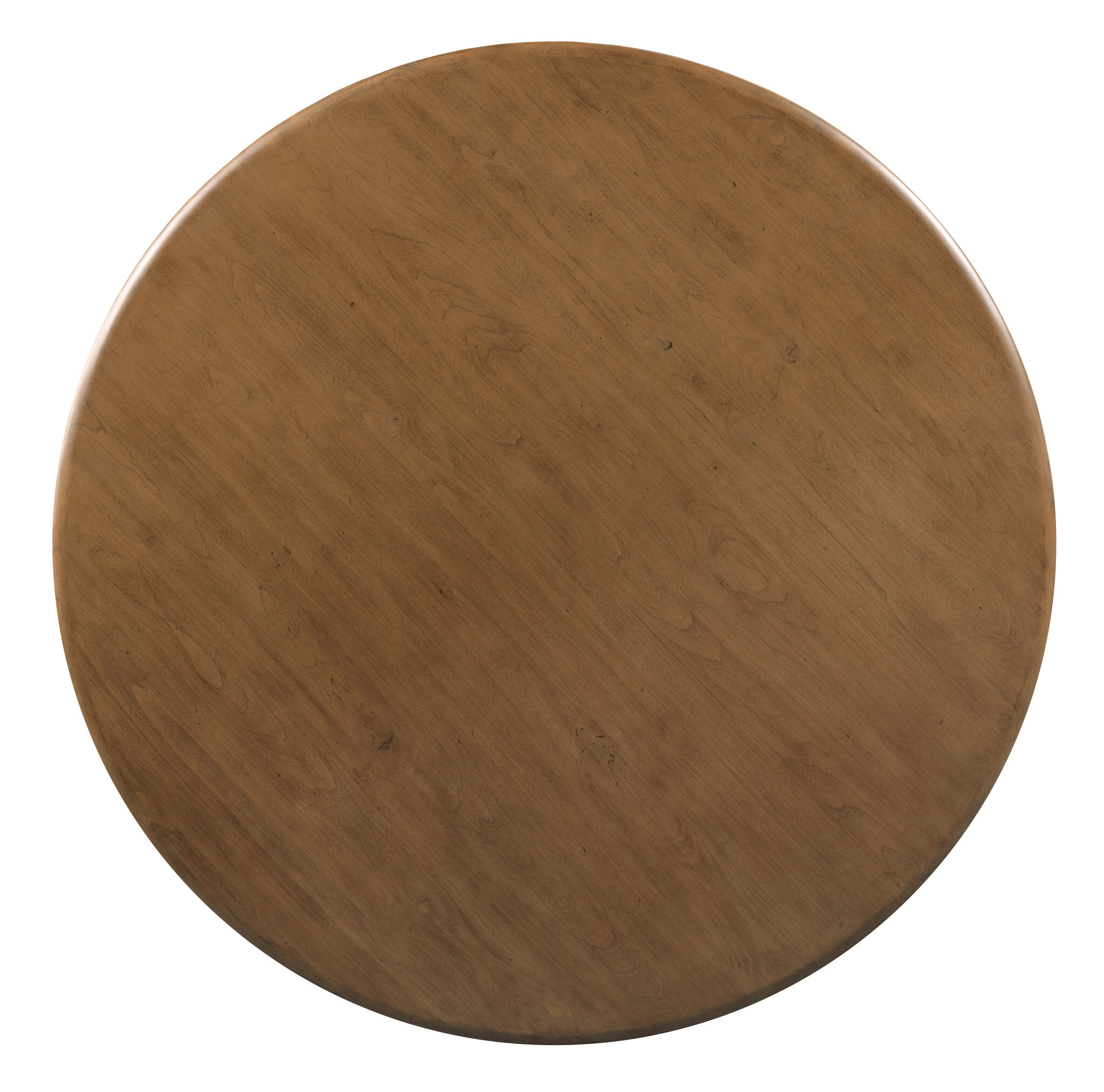 Kafe W44-inch Round Wood Pedestal Dining Room Set