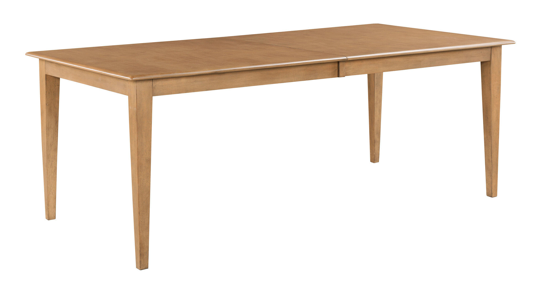 Kafe W80-inch Rectangular Wood Extendable Leg Table