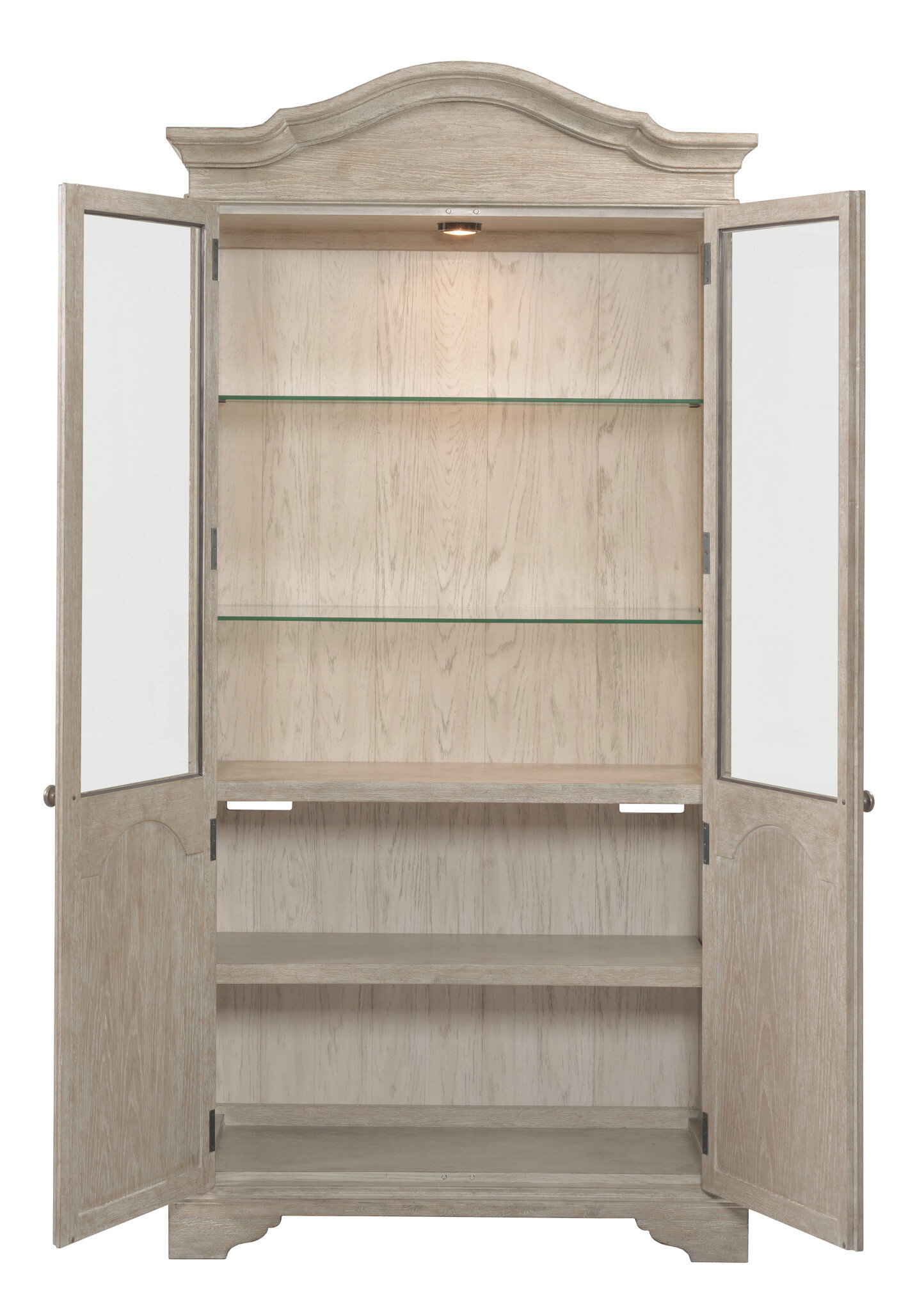 Cambric Glass/Wood Display Cabinet