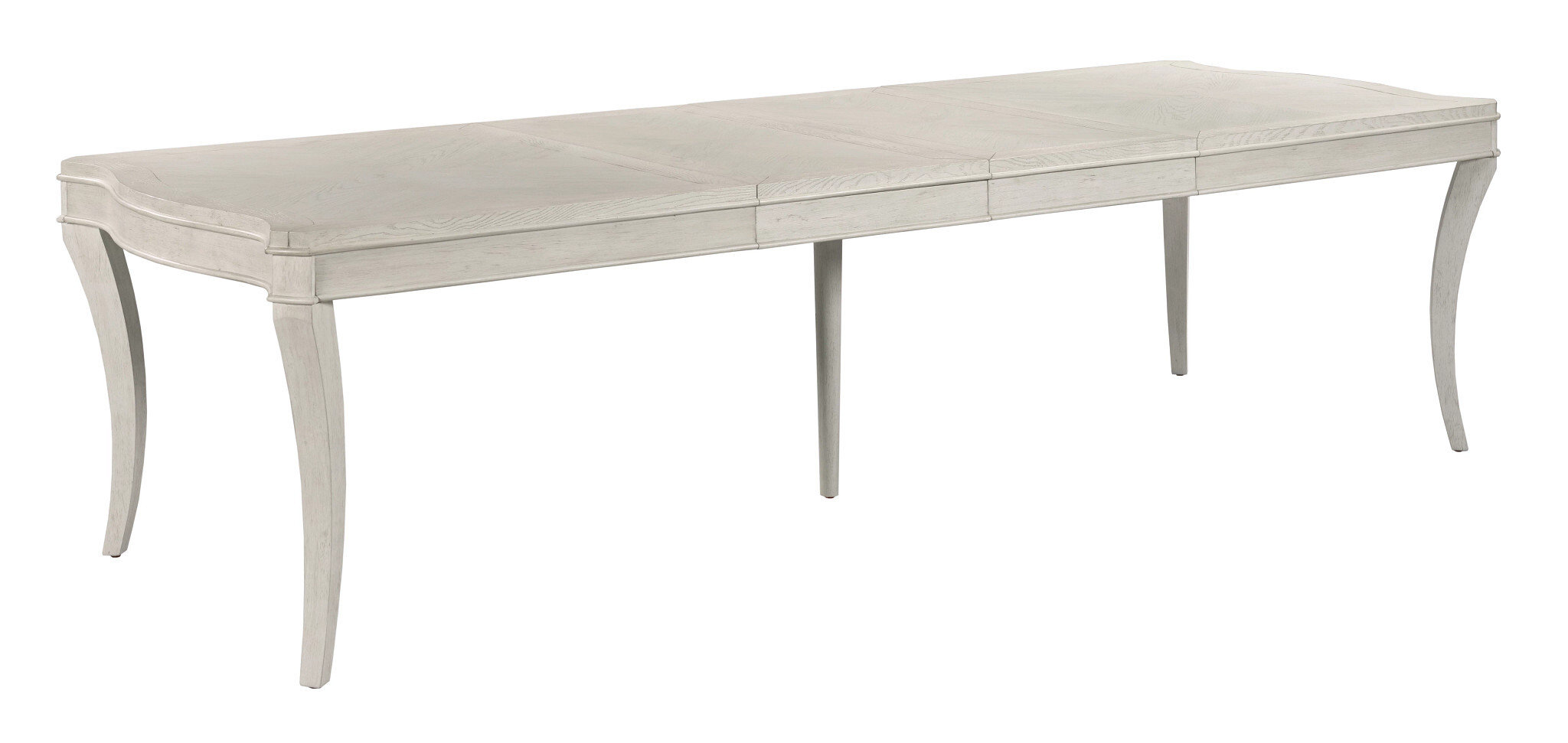 Harmony Carissa Leg Rectangular Wood Extendable Dining Table