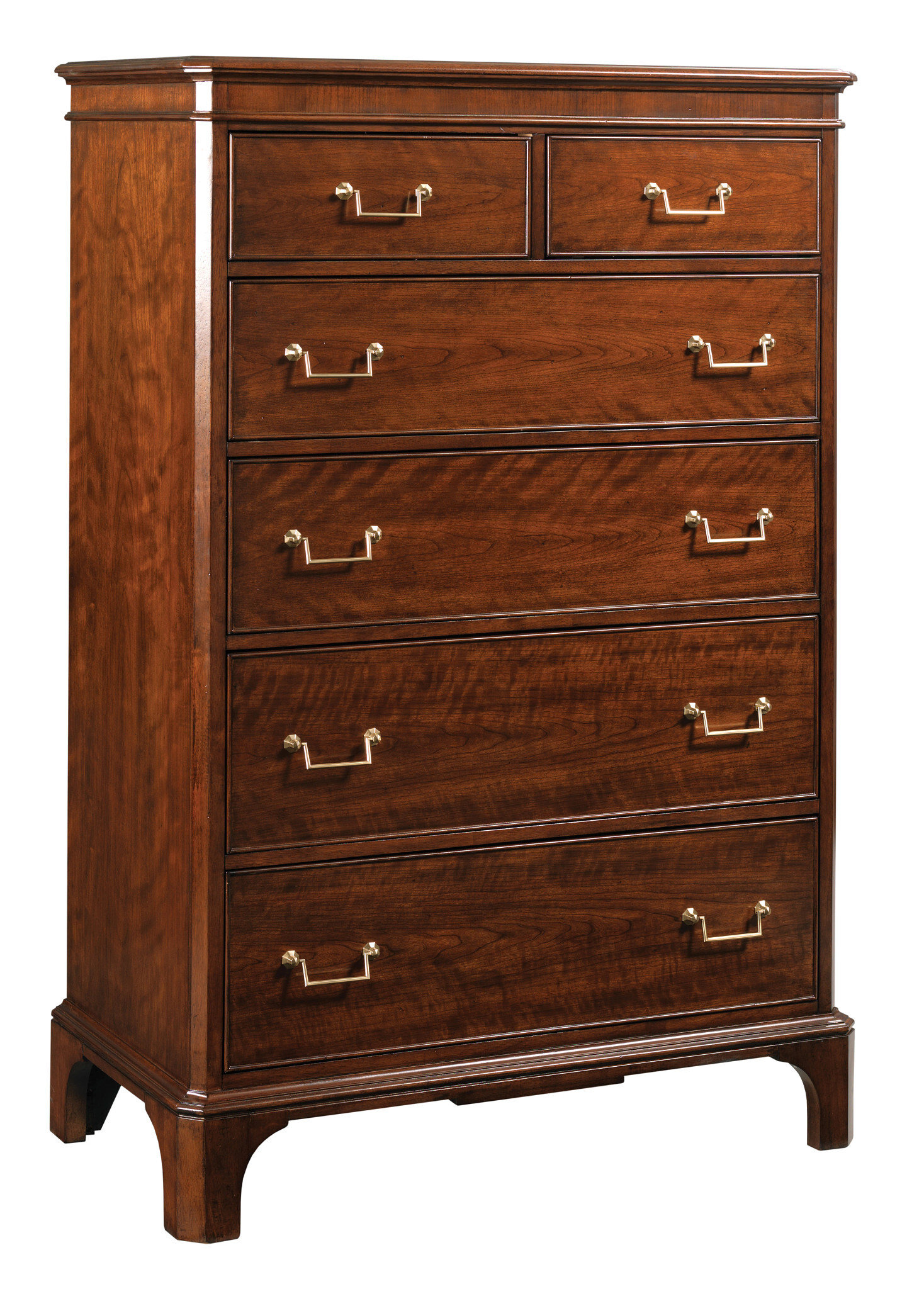 Addison Helmuth Wood Sleigh Bedroom Set