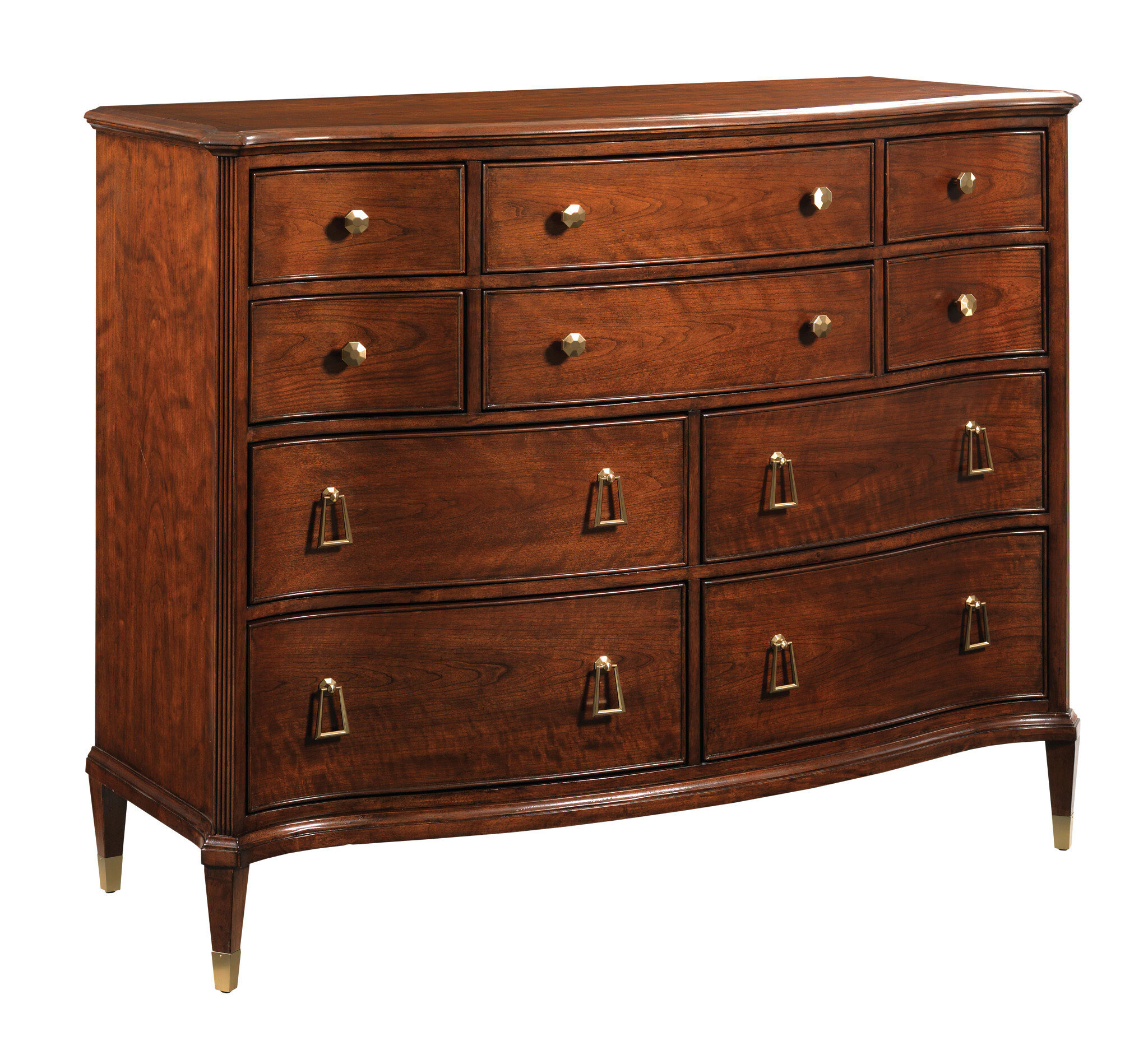 Addison Helmuth Wood Sleigh Bedroom Set