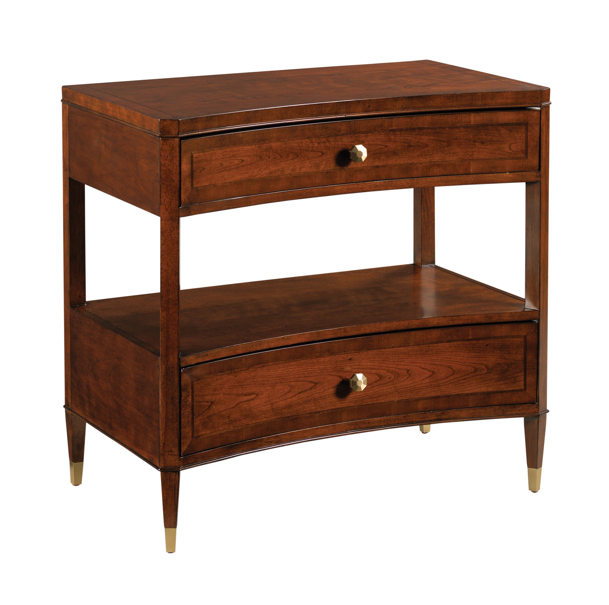 Addison Helmuth Wood Sleigh Bedroom Set