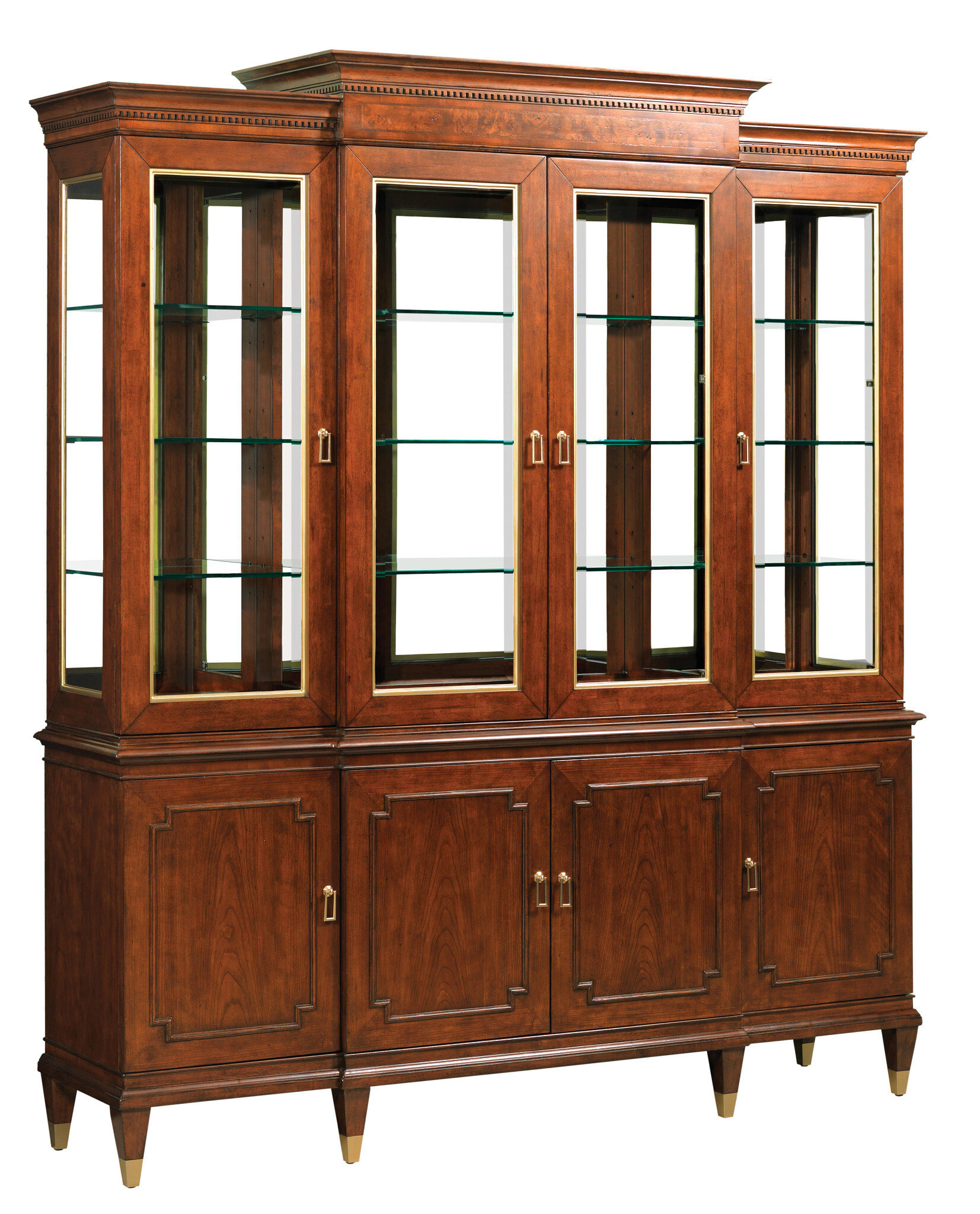 Addison Andover Glass/Wood Breakfront China