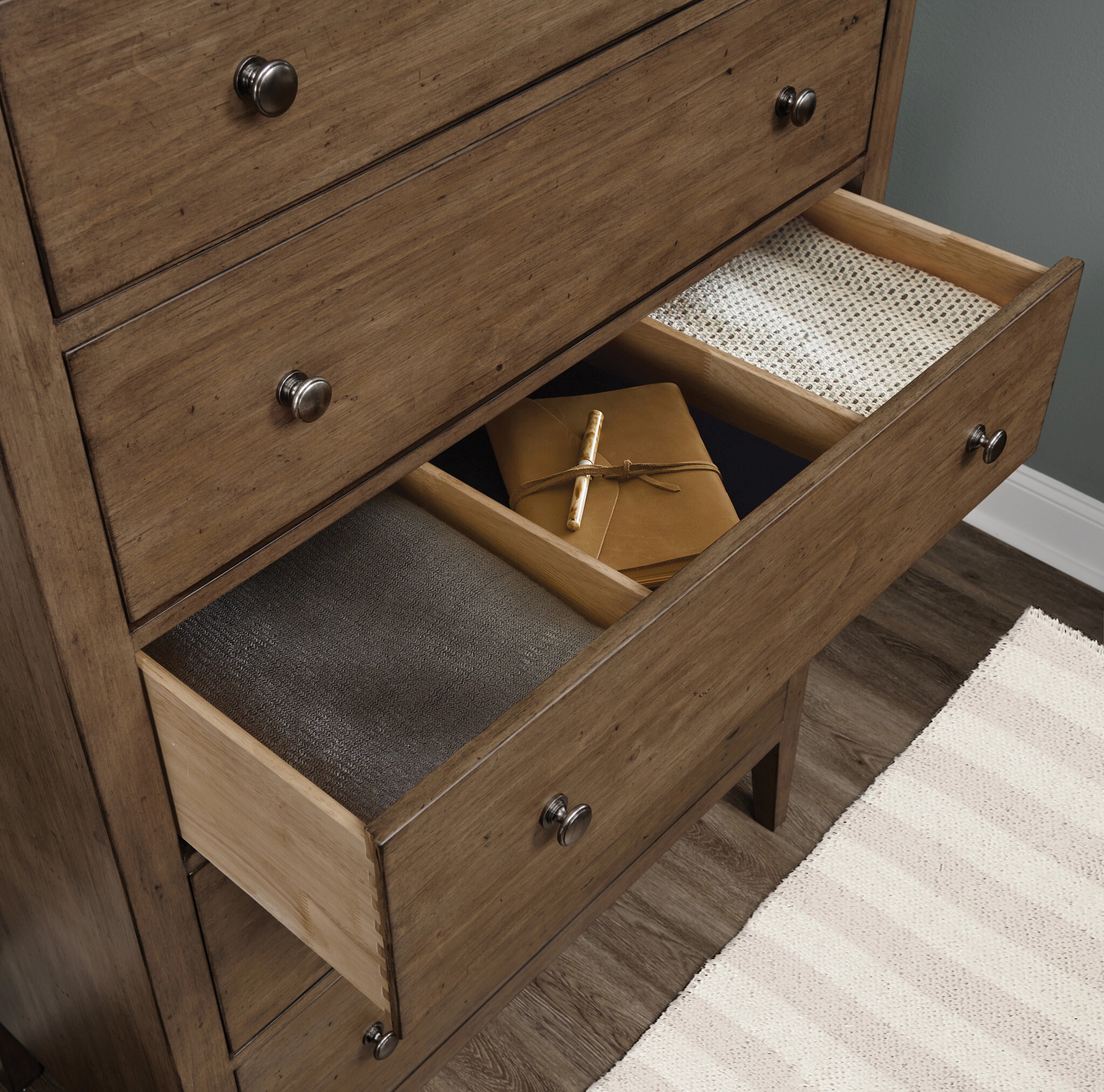 Arbor Spindle Wood Panel Bedroom Set