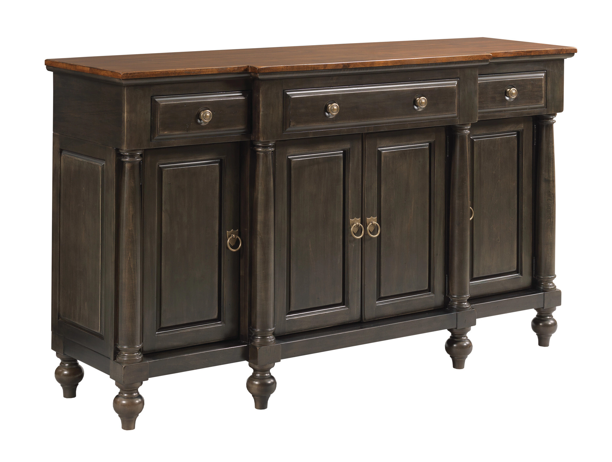 Bridgetown Bromefield Round Wood Dining Room Set