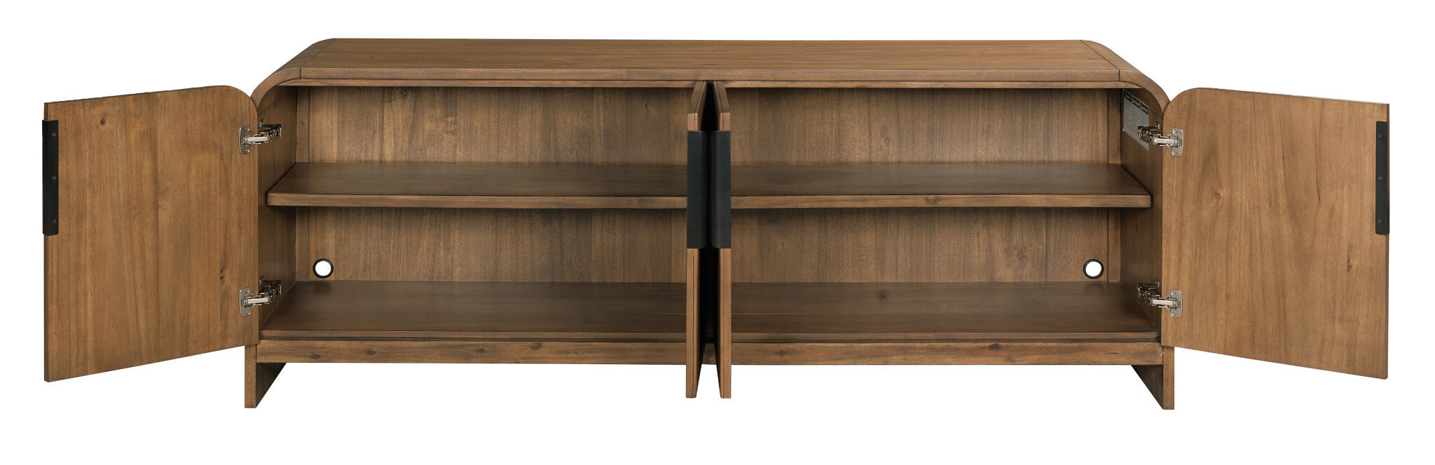 Hammary Adele Wood 4-Door Storage Cabinet 