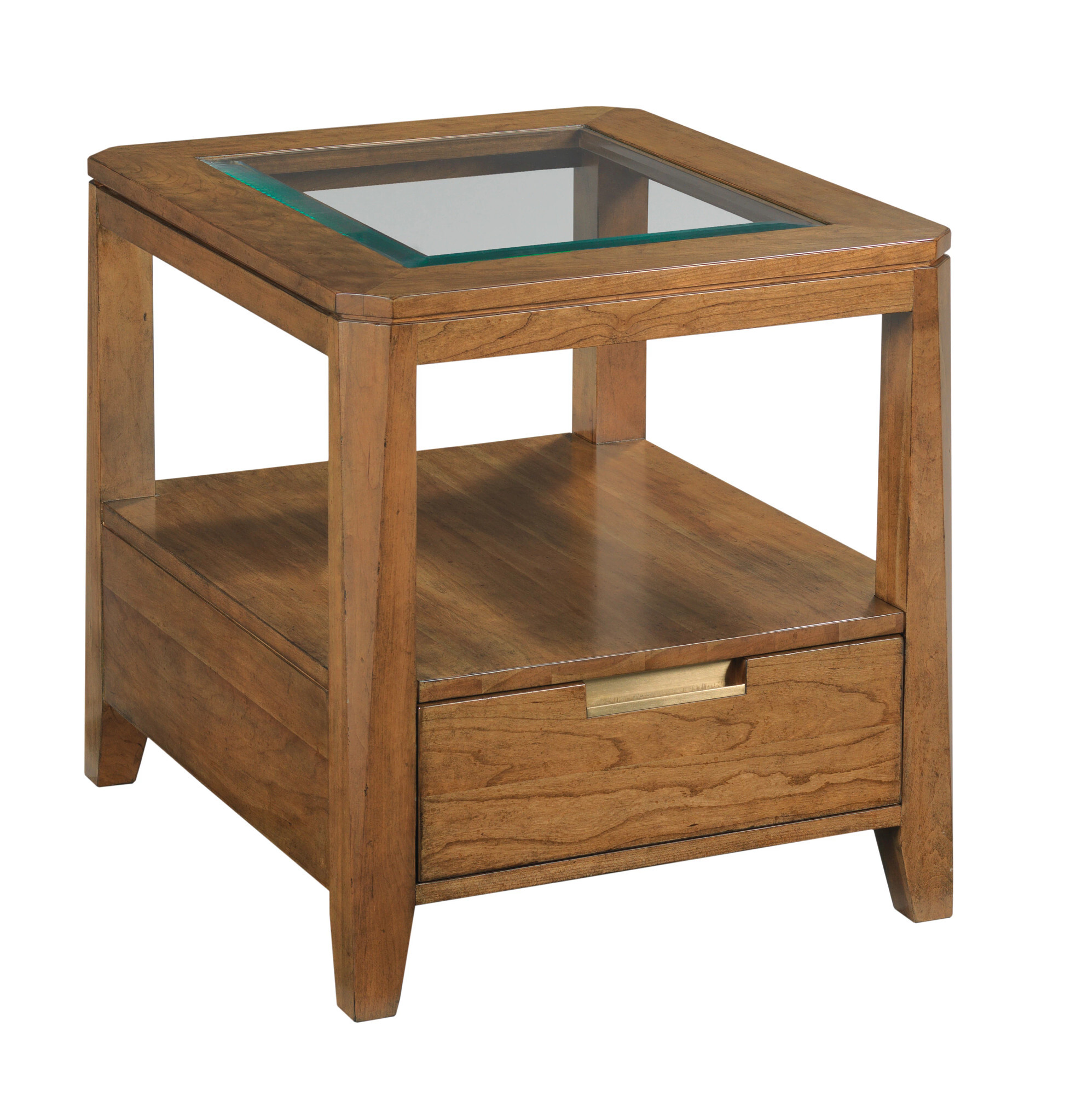 Aspire Profile Rectangular Wood Coffee Table Set