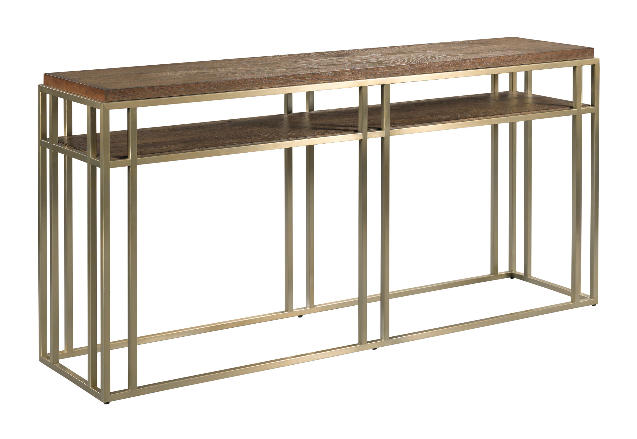 Brighton Acquisitions Square Wood/Metal Coffee Table Set