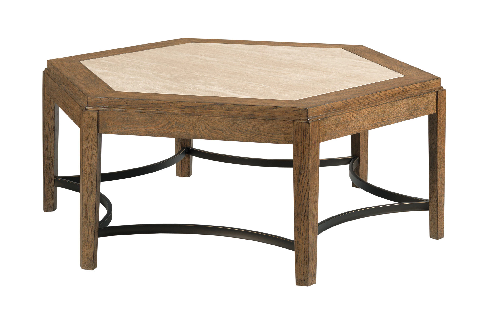 Brookside Acquisitions Irregular Wood Coffee Table Set