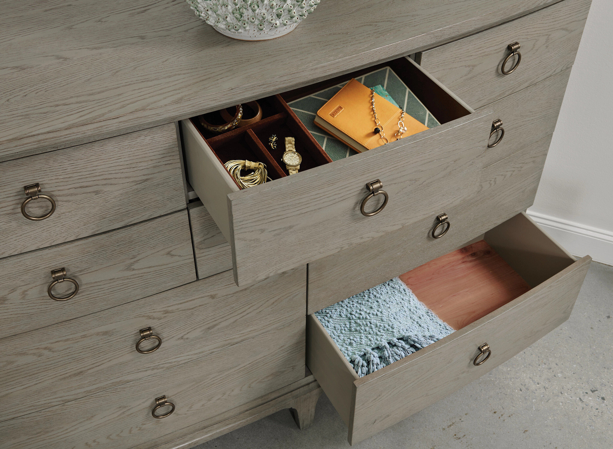 Milan Sharon Fabric/Wood Panel Bedroom Set