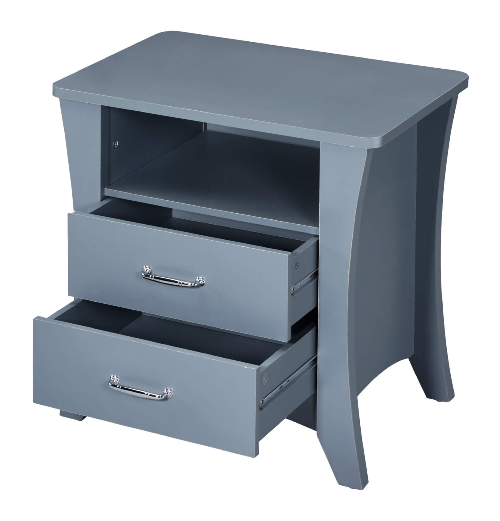 Colt Wood Veneer/Wood Accent Table/Nightstand