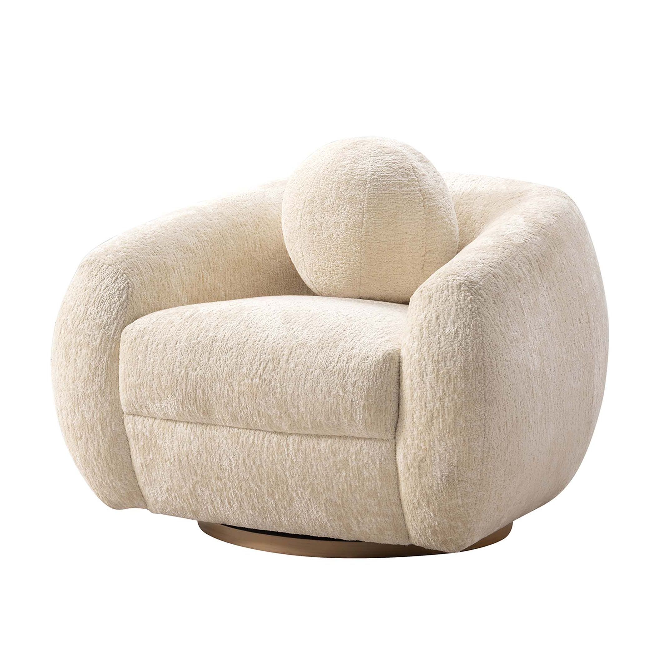 Tribeca Chenille Accent Armchair