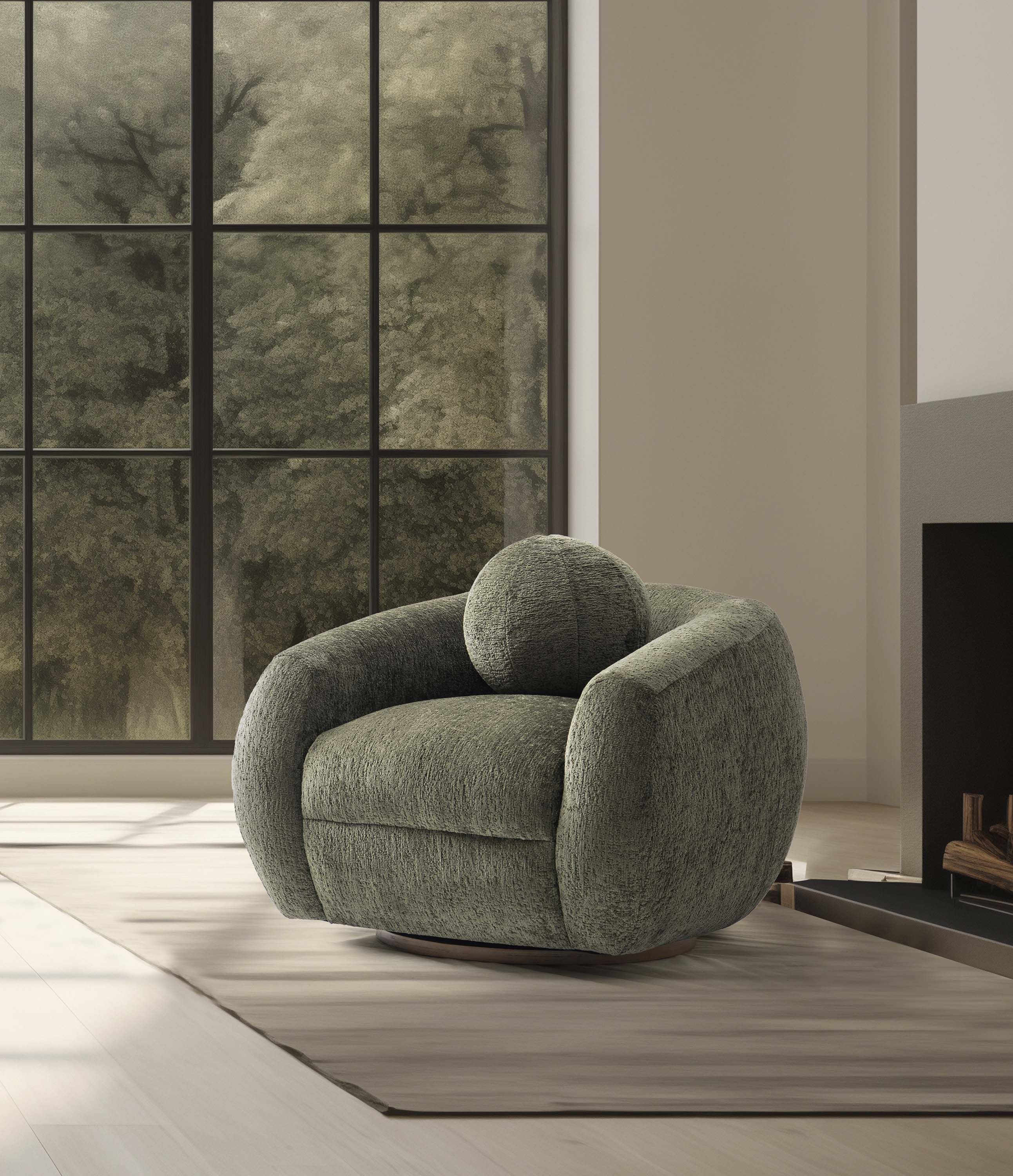 Tribeca Chenille Accent Armchair