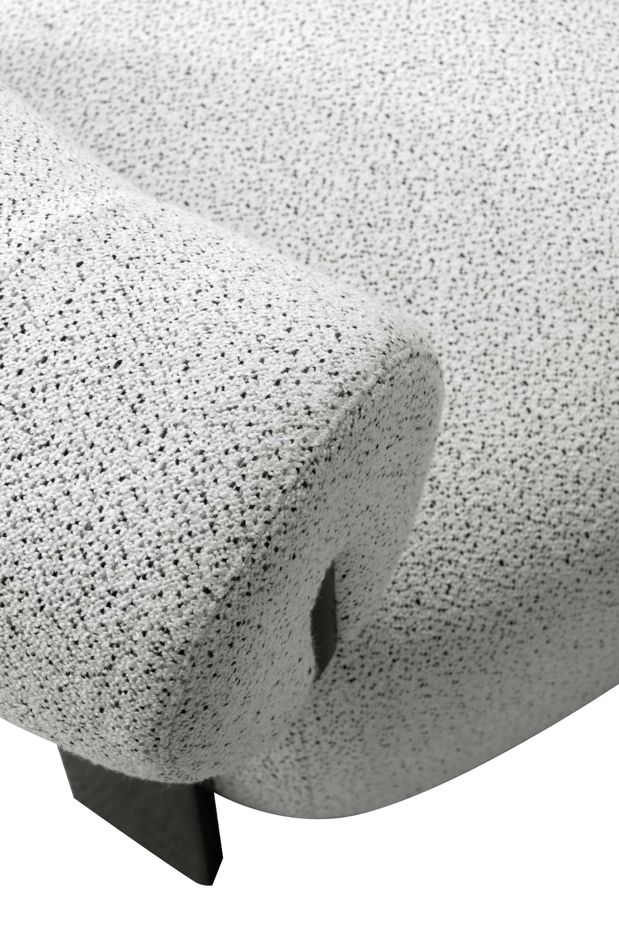 Bartow Woven Fabric Accent Armchair