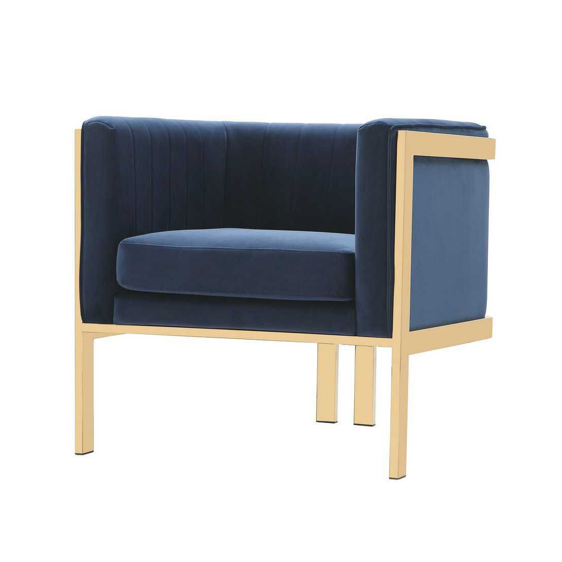 Paramount Velvet Accent Armchair