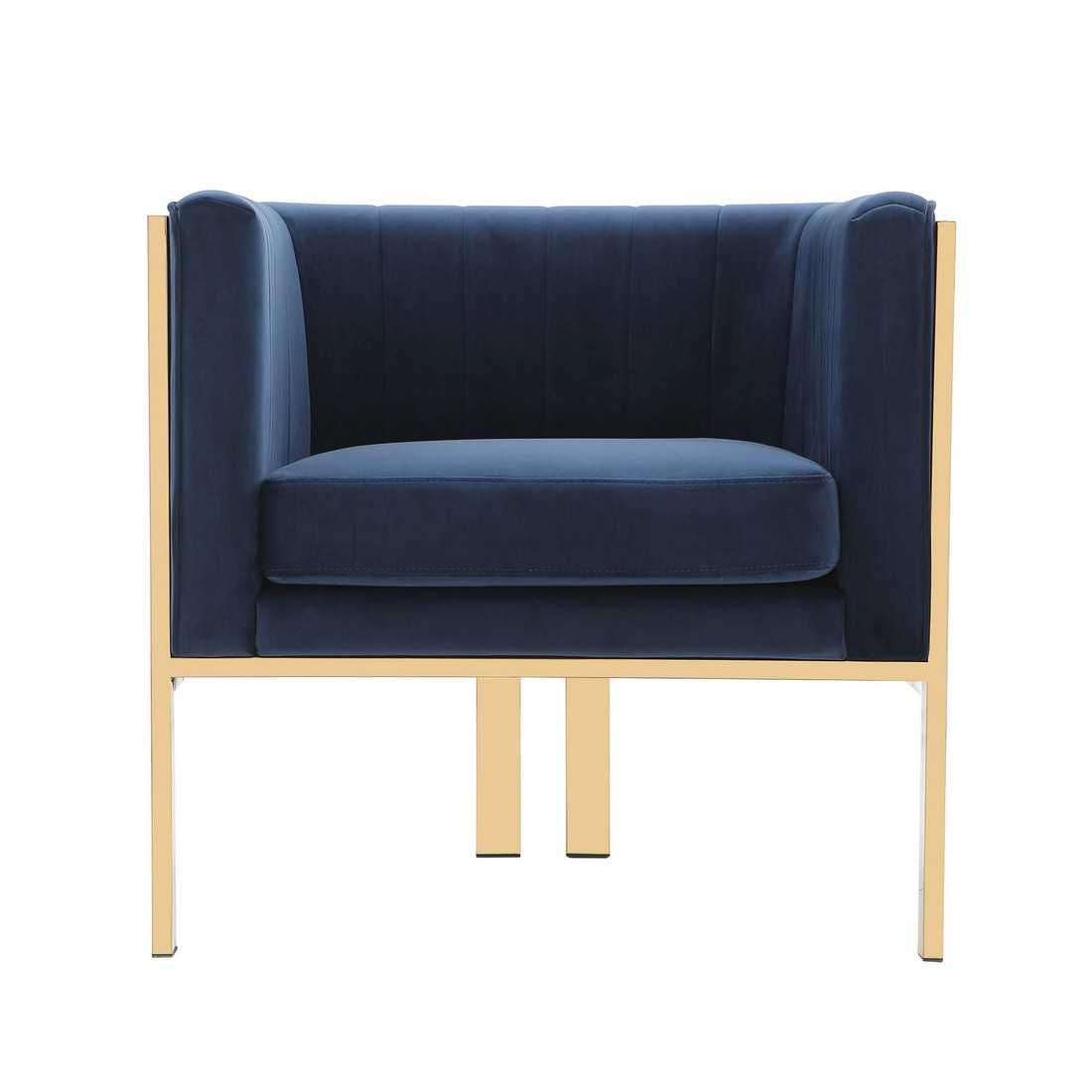 Paramount Velvet Accent Armchair