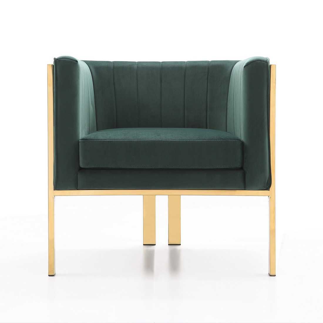 Paramount Velvet Accent Armchair