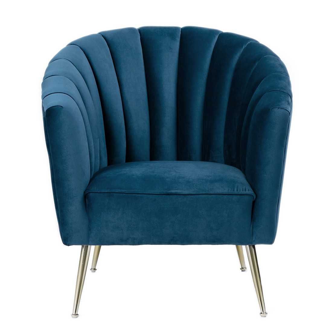 Rosemont Velvet Accent Armchair