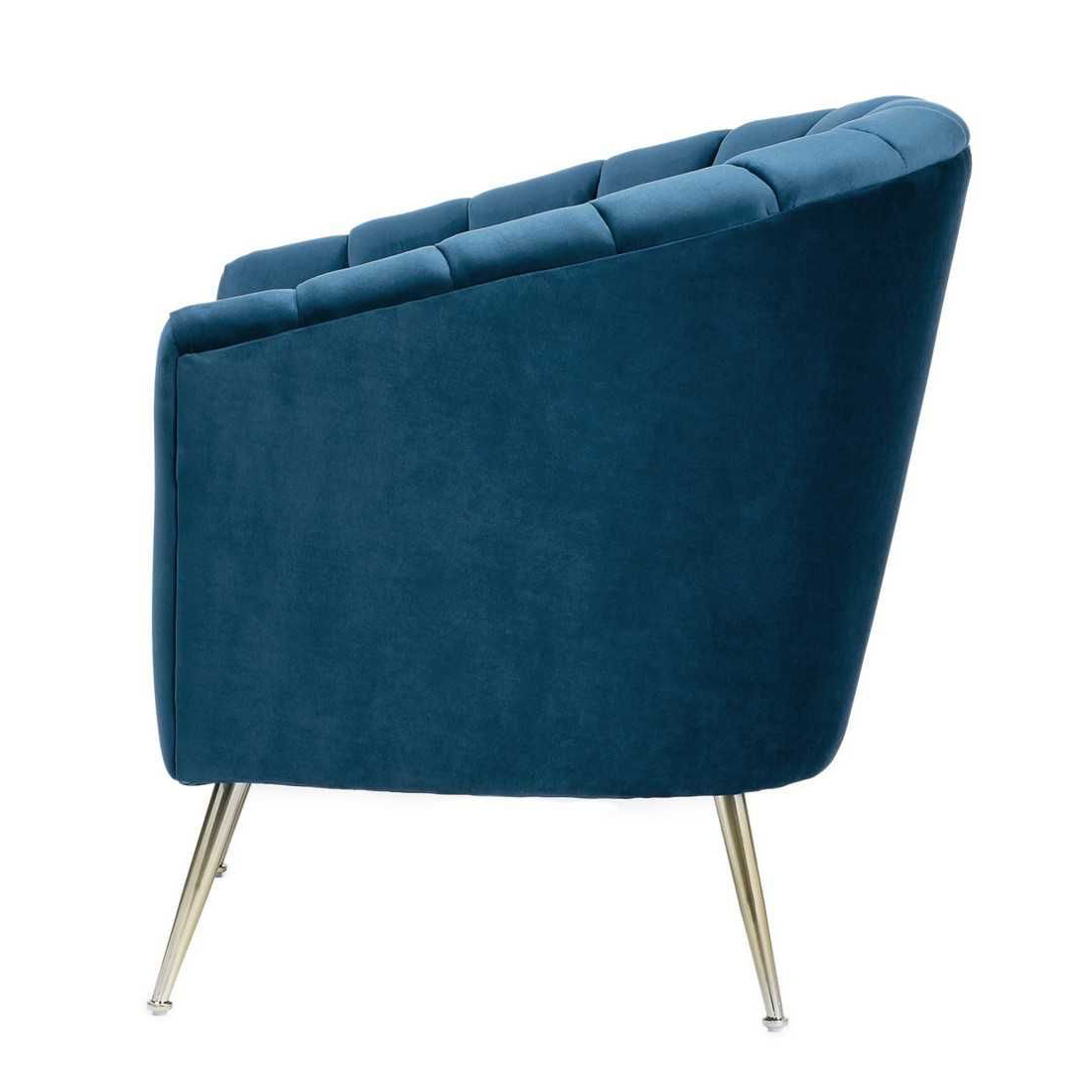 Rosemont Velvet Accent Armchair