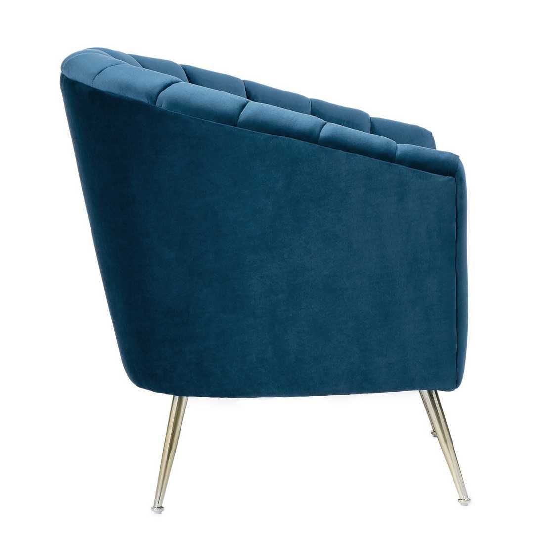 Rosemont Velvet Accent Armchair