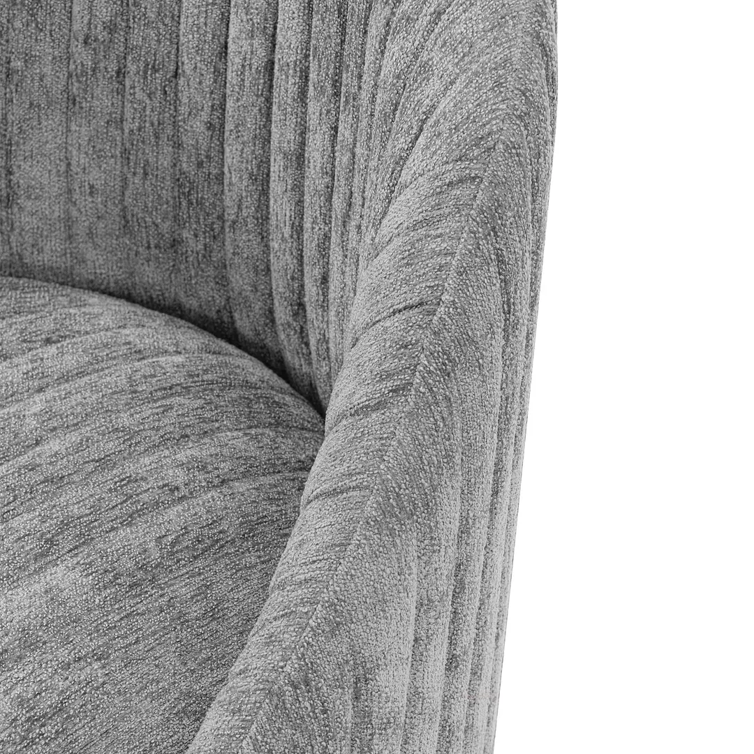 Leela Swivel Chenille Accent Chair 