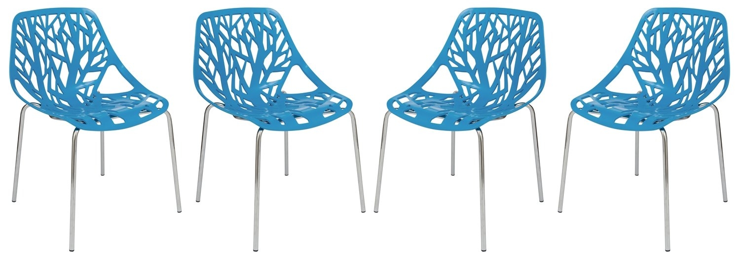 Asbury Polypropylene Dining Chair (Set of 4)