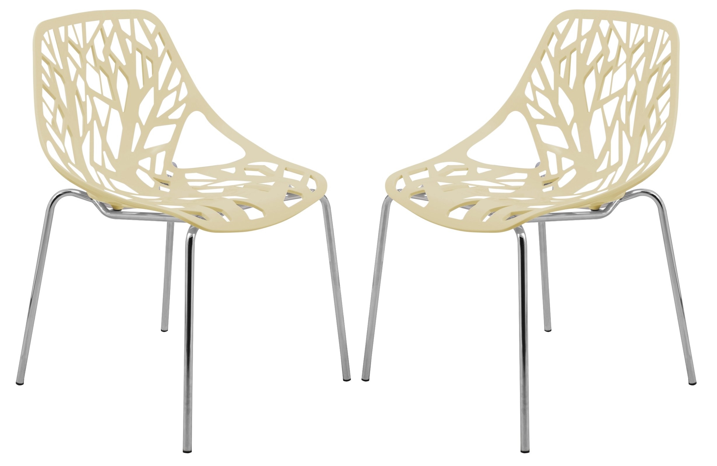Asbury Polypropylene Dining Chair (Set of 2)