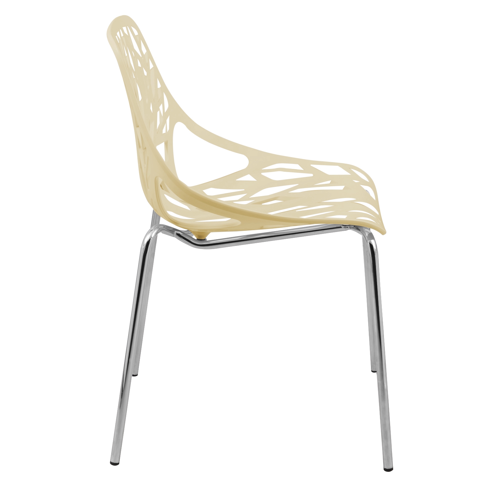 Asbury Polypropylene Dining Chair (Set of 4)