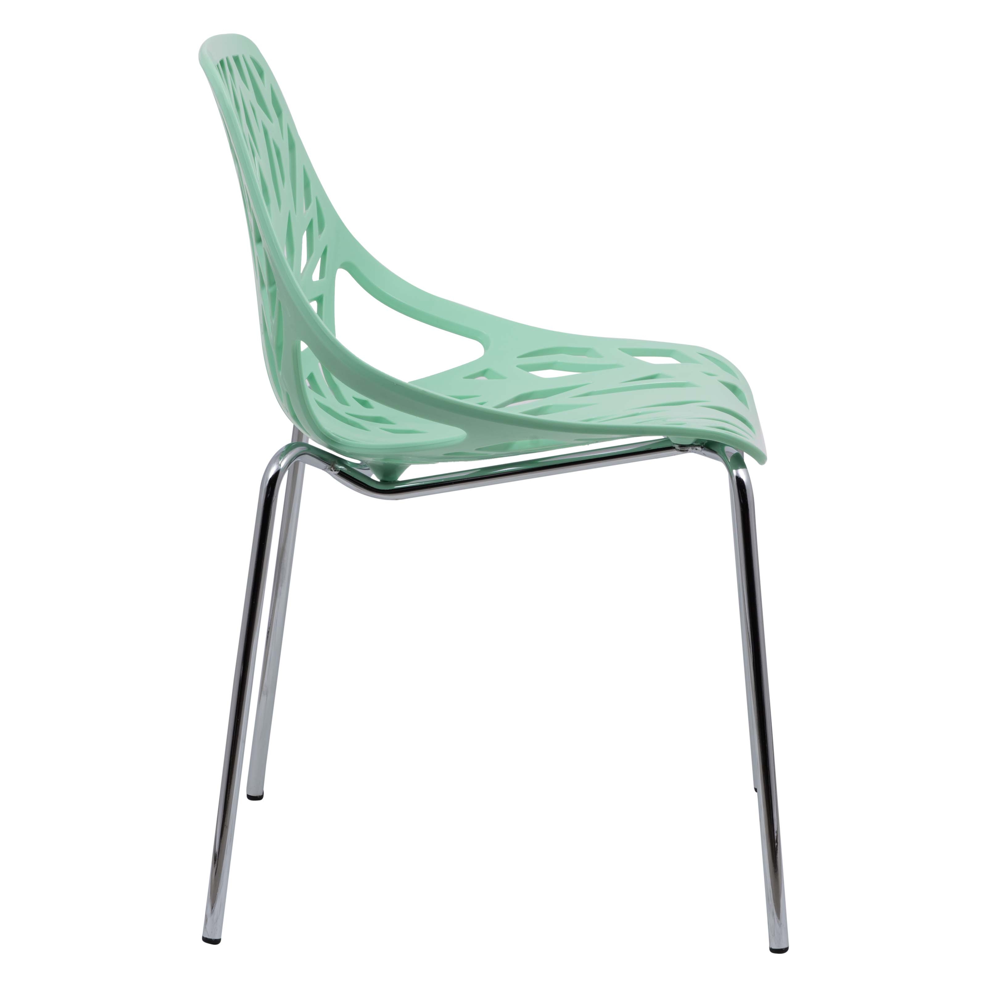 Asbury Polypropylene Dining Chair (Set of 4)