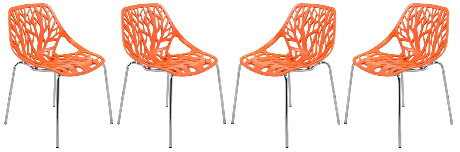Asbury Polypropylene Dining Chair (Set of 4)