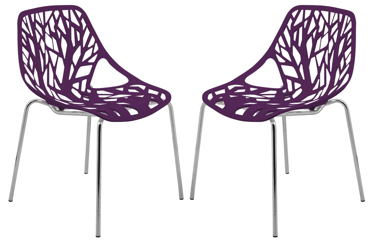 Asbury Polypropylene Dining Chair (Set of 2)