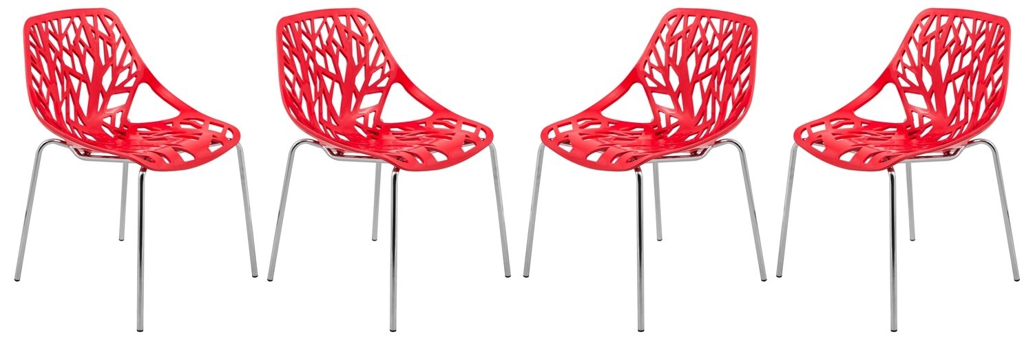 Asbury Polypropylene Dining Chair (Set of 4)