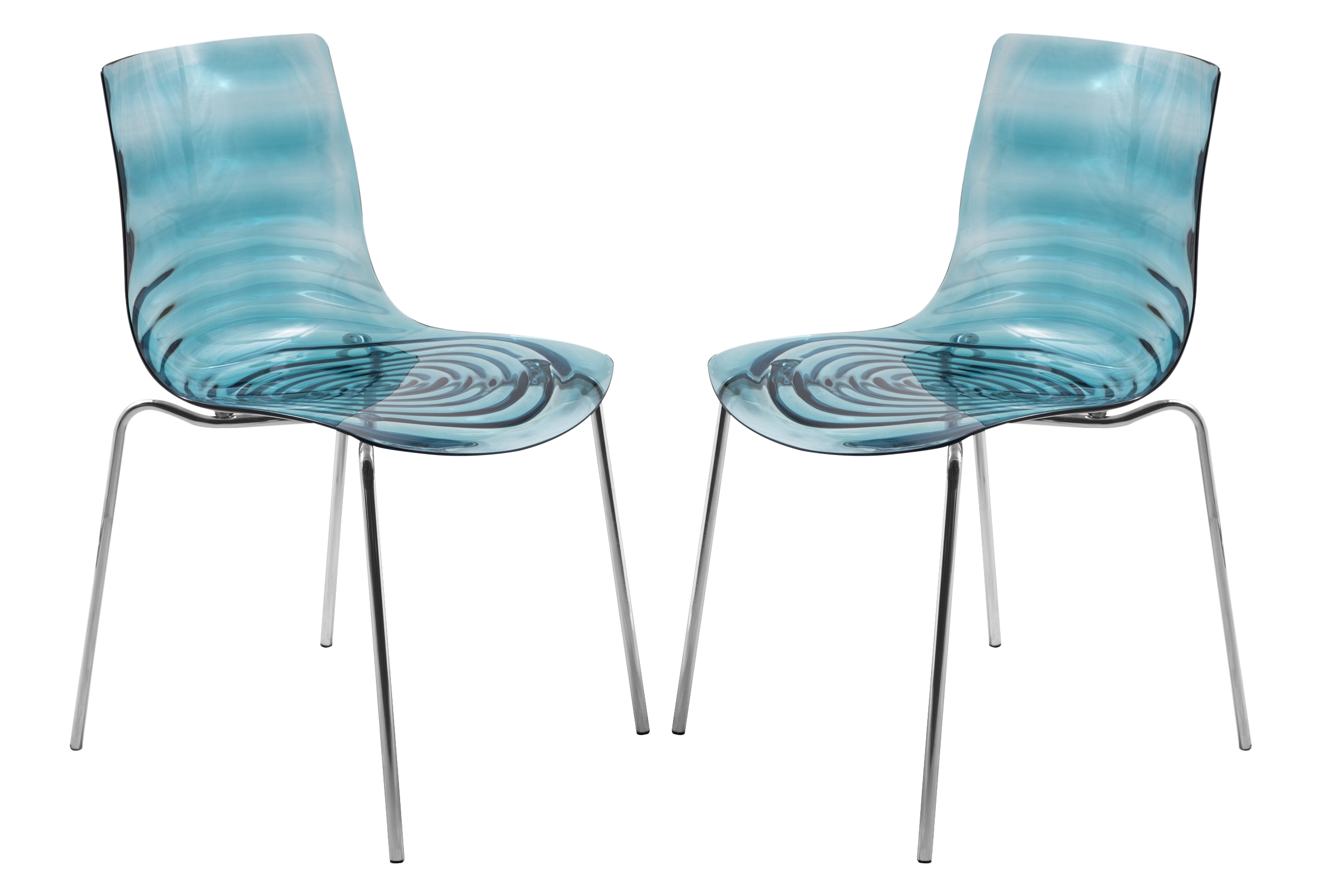 Astor Plastic Dining Chair (Set of 2)