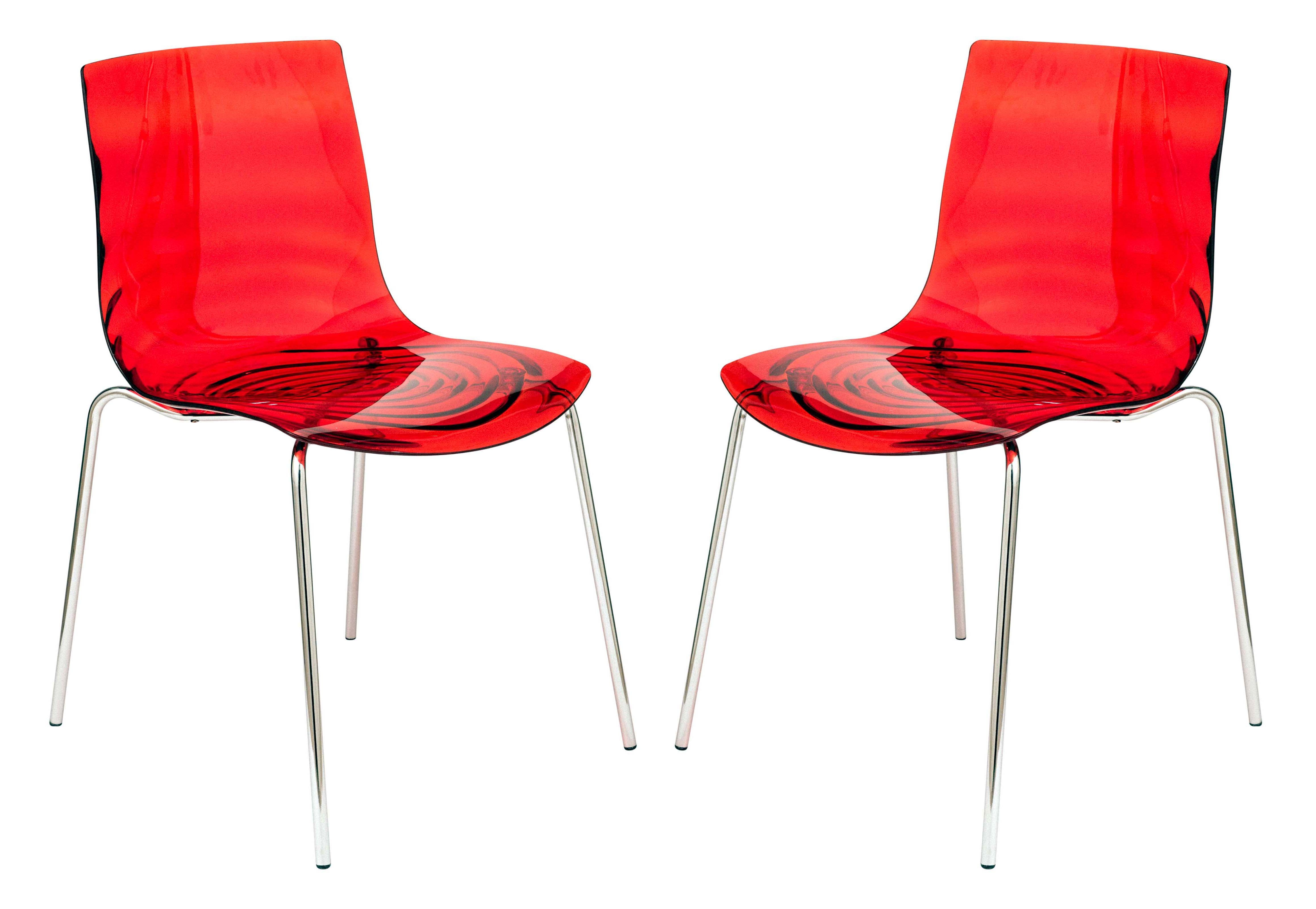 Astor Plastic Dining Chair (Set of 2)