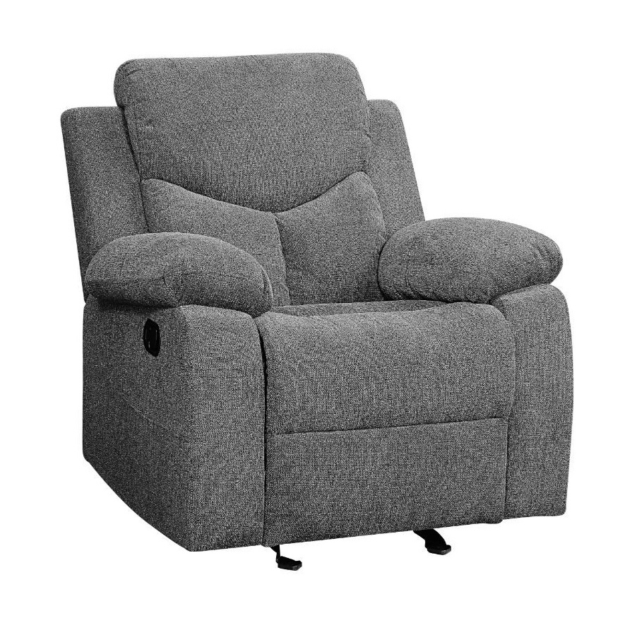 Fabric Upholstered Glider Recliner Chair