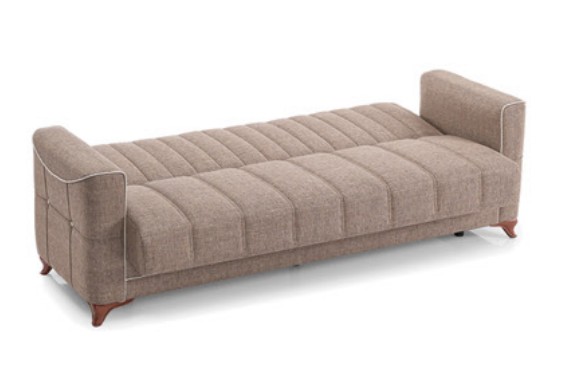 Ace Polyester Convertible Storage Sofa